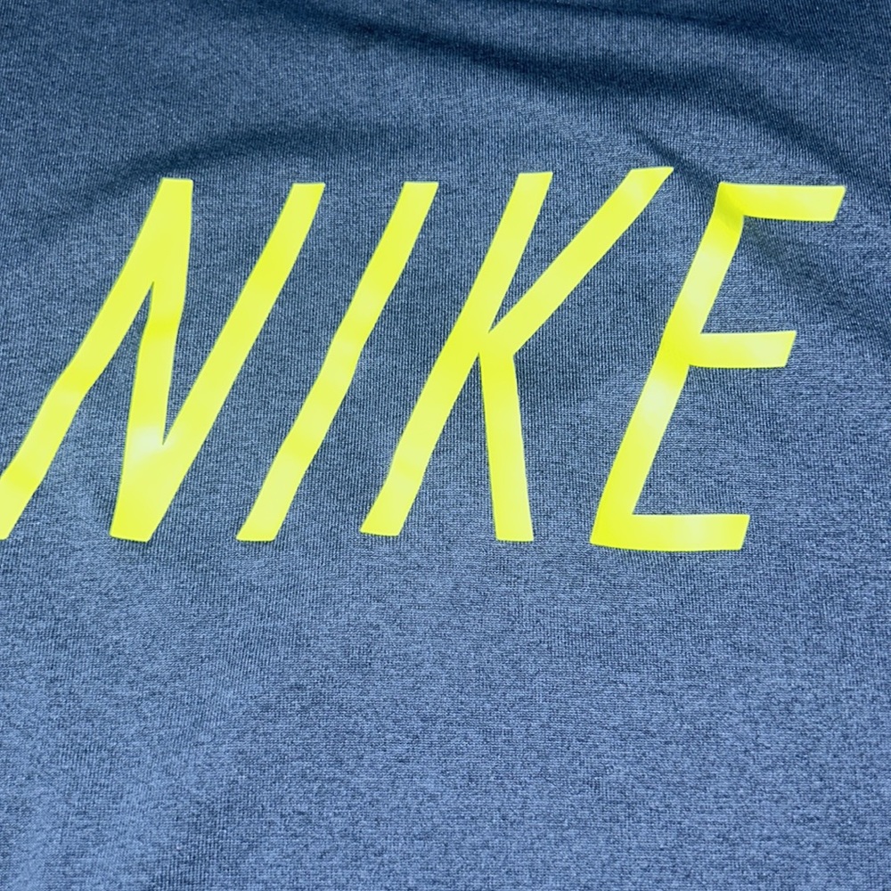 Nike Neon Lettering Racerback Tees, Size Small - Picture 4 of 9